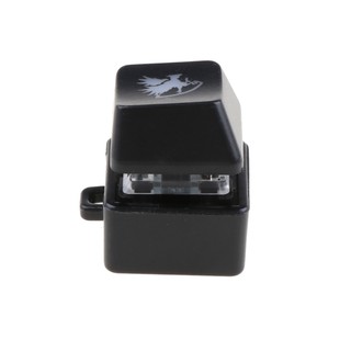 Móc khóa hình nút phím cơ có đèn led RGB độc đáo