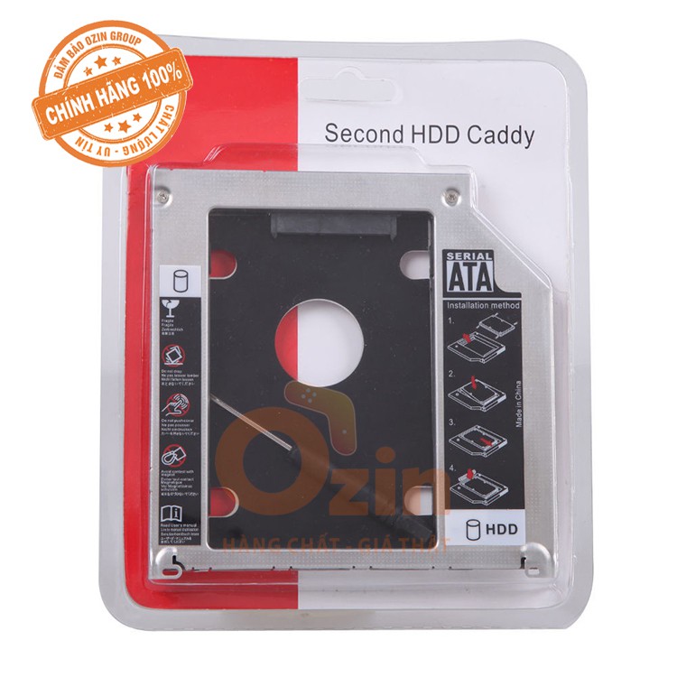 Khay đựng ổ cứng SSD HDD Caddybay- Ổ cứng thứ 2 cho laptop | Shopee ...