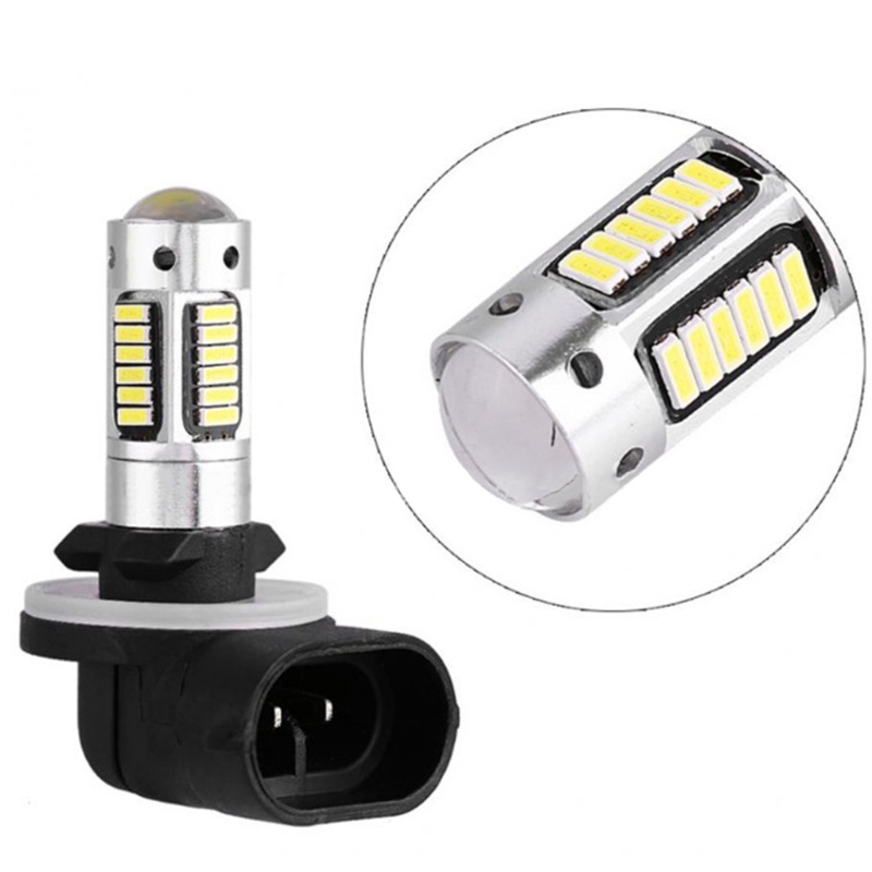 Boom 6500k LED Tự Động Lái Xe Ô Tô Đèn Sương Mù Bóng Đèn DRL Đèn 12V 550LM