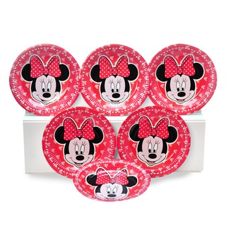 Set MEGA trang trí sinh nhật chủ đề Minnie Hồng