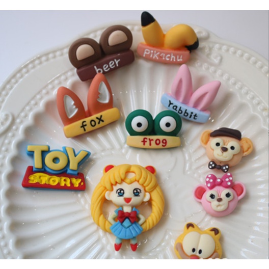 Sticker gắn dép sục Crocs hình tai thú | Shopee Việt Nam