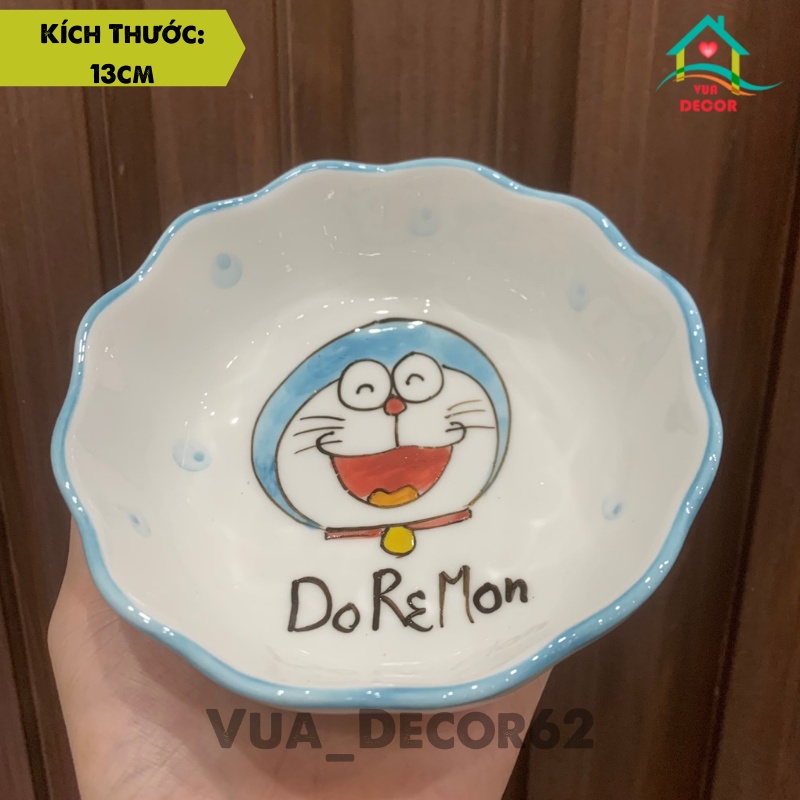 Bát đĩa sứ, Doraemon, chén dĩa dễ thương, bát ăn cơm Gốm Sứ Bát Tràng ...