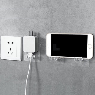 Móc Dán Tường Kê Giữ Điện Thoại Sạc, Giữ Phích Dây Điện Gọn Gàng 88092