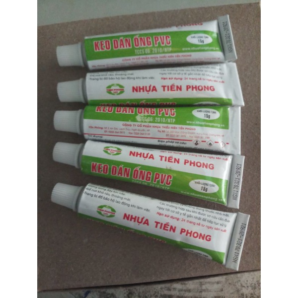keo gắn ống nhựa pvc tuýp 15g | Shopee Việt Nam
