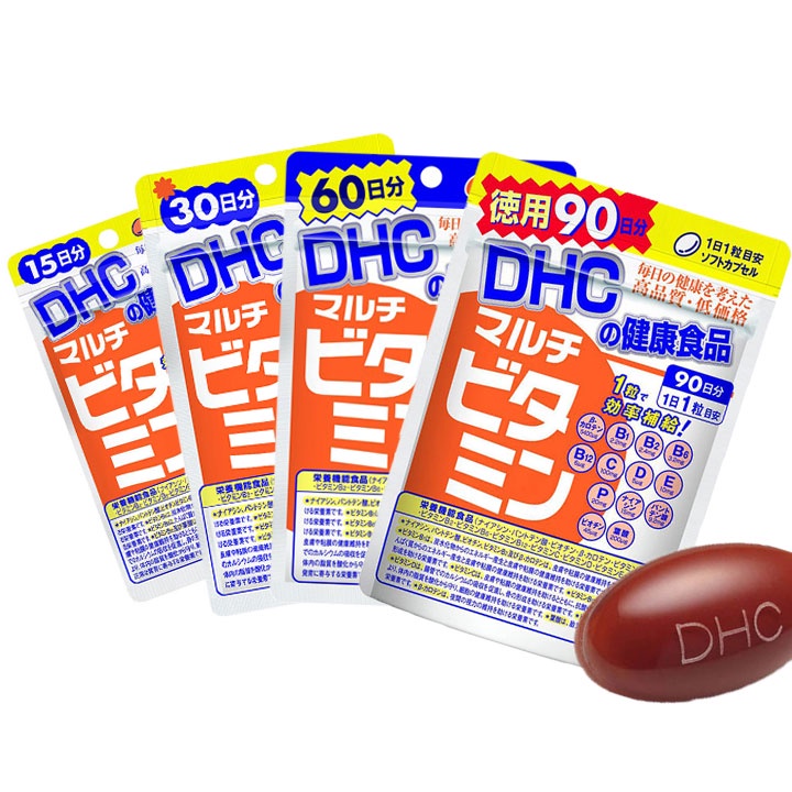 Ảnh Viên Uống Vitamin Tổng Hợp DHC Multi Vitamins Cung Cấp Dưỡng Chất Giúp Cơ Thể Khoẻ Mạnh 4