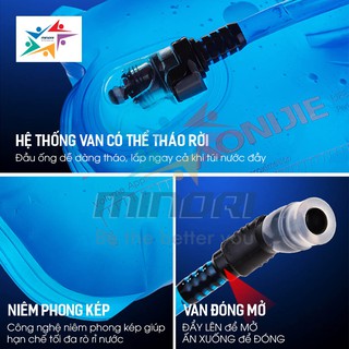Bình nước Túi Nước Vest Nước Aonijie SD16 SD62 SD30 Dung Tích 250ml 1.5L 2L 3L  - Minori Store