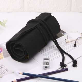 Túi Đựng Bút Bằng Vải canvas 12 24 36 48 72 Lỗ Tiện Dụng