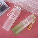 Giá sốc combo 2 Bình Nước Thủy Tinh Màu Hello Master 420 ml <màu ngẫu nhiên>