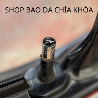 Nắp van xe máy SH chất liệu kim loại có logo sh club