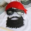 YT4 Happy Halloween Cosplay Trang Phục Cho Bé Trai Nam Cướp Biển Mũ Kính Mát Râu Bộ Trang Trí Tiệc Trẻ Em