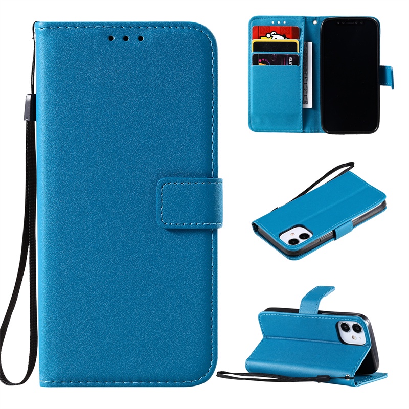 Dành Cho iphone 12 Mini Pro Max Ốp Lưng Cho iphone X Xs XR Max Da PU Lật Ví Di Động Vỏ Điện Thoại Có Thẻ Bỏ Túi