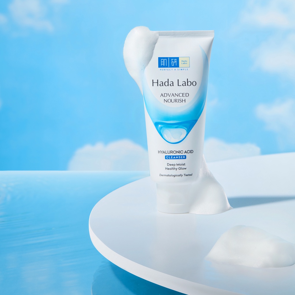 Sữa Rửa Mặt Dưỡng Ẩm Tối Ưu HADA LABO Advanced Nourish Cleanser Màu Trắng 80g | Shopee Việt Nam