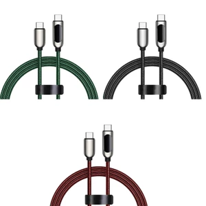 Dây sạc điện thoại di động bện BTM Dây sạc di động 60W Type-C sang Type-C