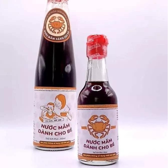 Nước mắm em bé ăn dặm Phú Quốc 60ml
