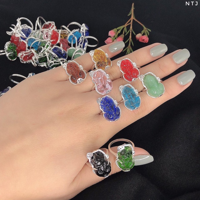 Women's 925 Silver Feng Shui Ring by Linh Siliver Jewelry