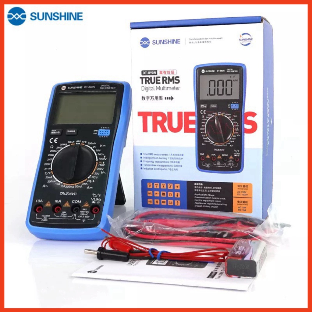 Đồng hồ vạn năng SUNSHINE DT-890N cầm tay đa năng