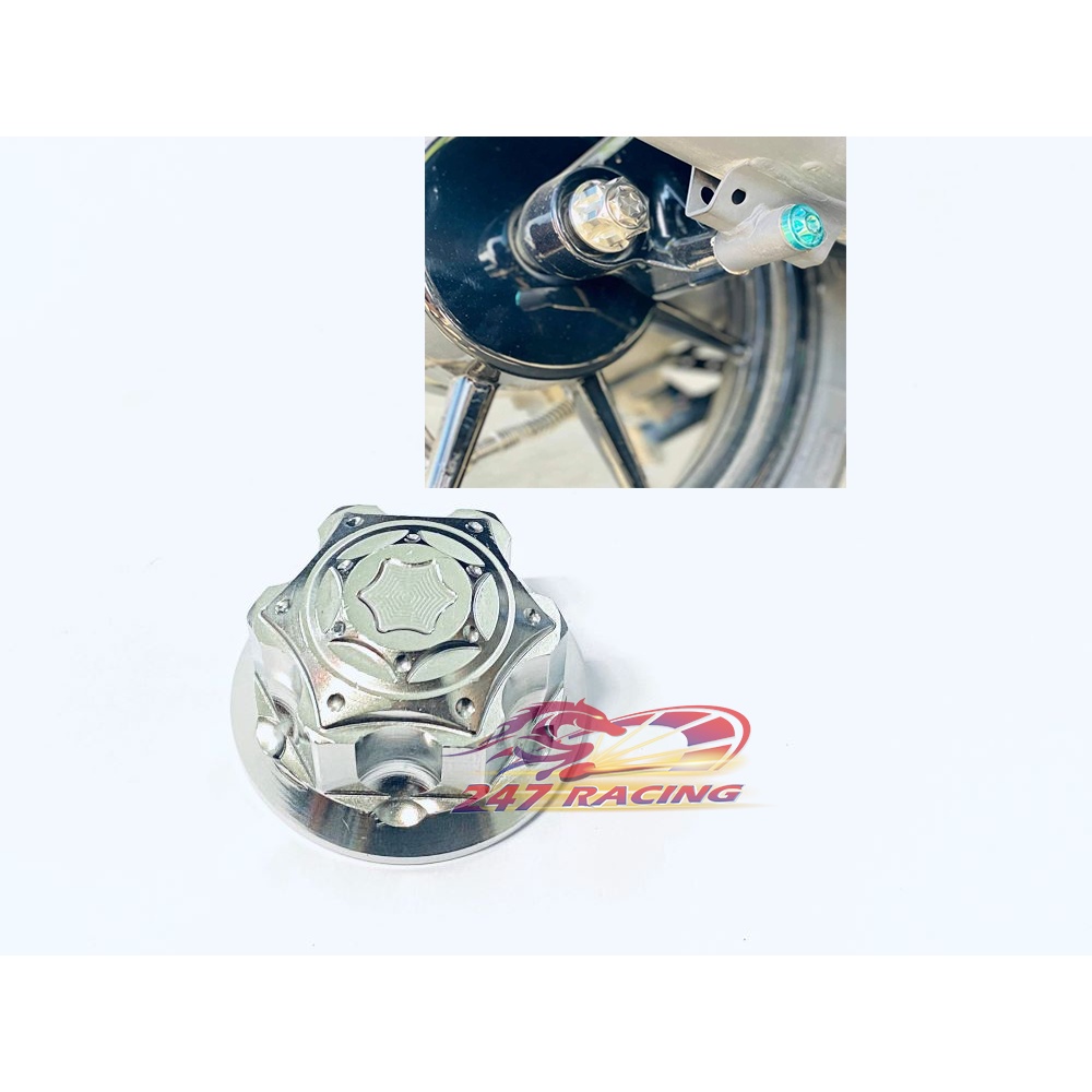 Tán bánh Sau Salaya Inox 304 không rỉ sét gắn Vario,Airblade,SH,Vision...