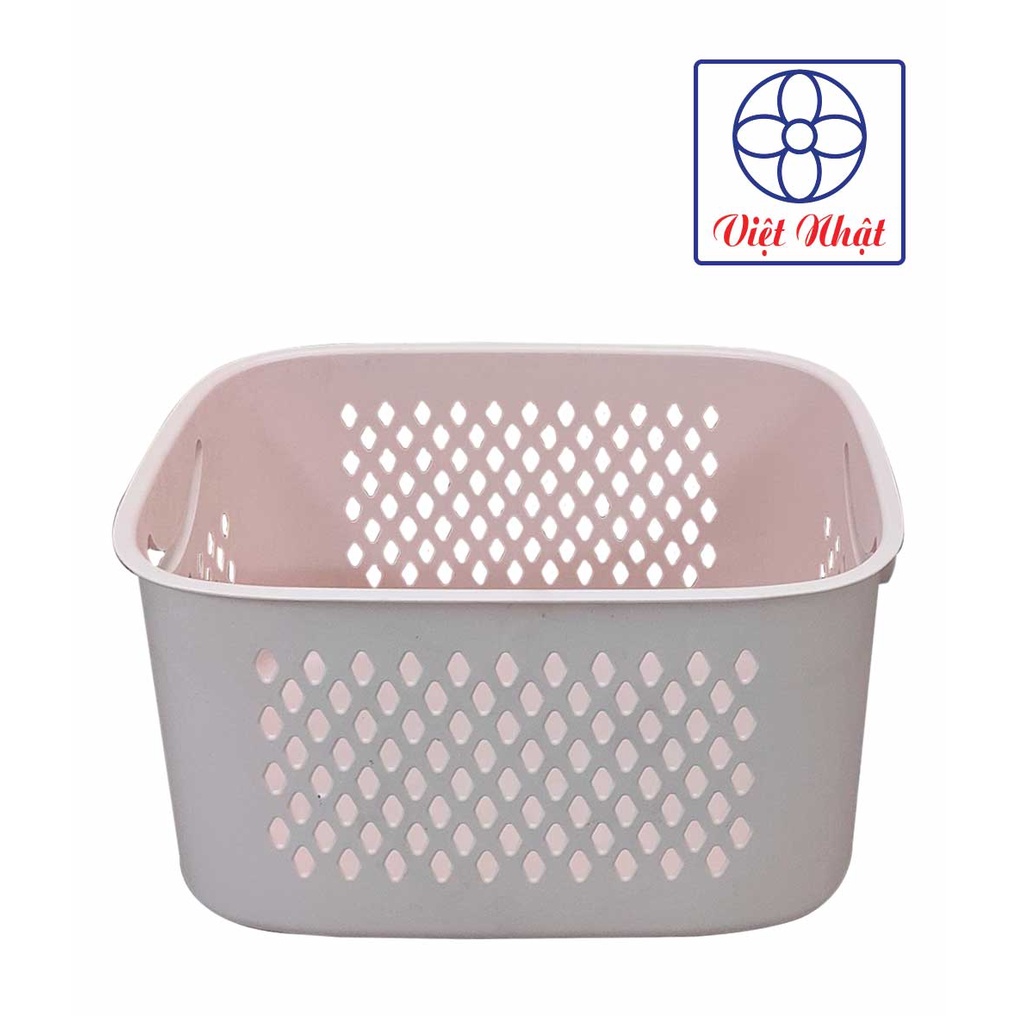 Giỏ Đựng Đồ Caro Thấp Việt Nhật 3372, Giỏ Đựng Đồ Đa Năng Cao Cấp