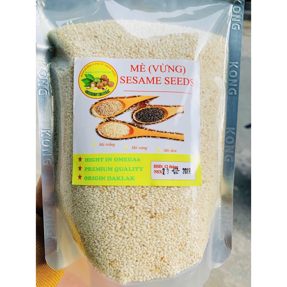 Mè trắng rang củi, Mè trắng sống, Mè rang sẵn | Shopee Việt Nam
