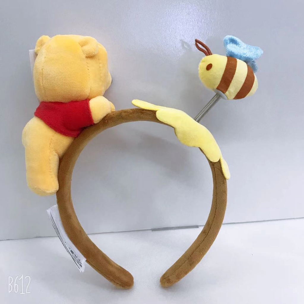 SQ Winnie the Pooh, Lotso, và Stitch - Dây Buộc Tóc Đáng Yêu Cho Trẻ Em