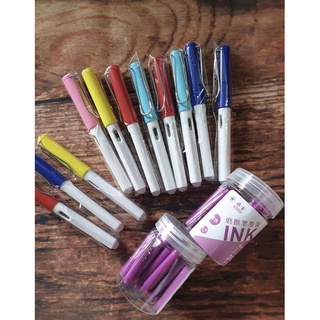 Mực tẩy INK lọ 30 ống mực tẩy đầu tiếp mực 3.4mm, ống mực thay bút máy tẩy, ống mực tẩy