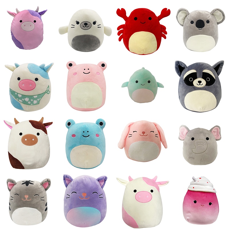Thú nhồi bông hình nhân vật hoạt hình Emma Max Bop Tally Cora Aqua Paco Kayla Avery Blake Patty