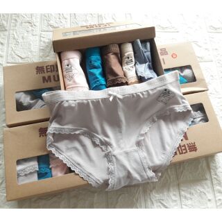 (hộp 6 chiếc) Quần lót nữ chất cotton mềm mát hàng đẹp hộp 6 chiếc