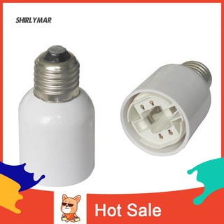 ❈Sr E27 sang G24 Bóng đèn LED Vít Ổ cắm Đế đèn Giá đỡ Bộ chuyển đổi