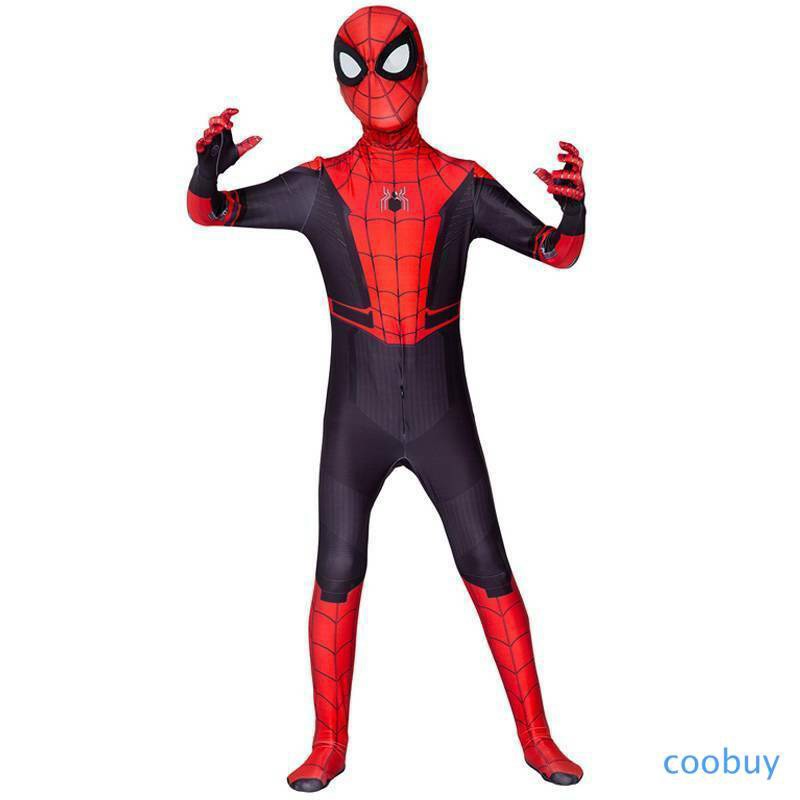 Bộ cosplay Spiderman liền cao cấp cho bé trai