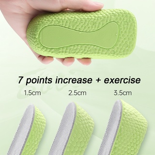 1 Cặp Đệm Lót Giày Tăng Chiều Cao Vô Hình Dành Cho Nam Nữ