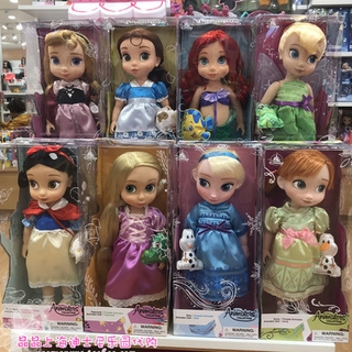 Bạch Tuyết Belle Ariel Rapunzel Công Chúa Anna Elsa Búp Bê