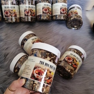 Trà giảm cân hạt đậu hoa hòe 100% organic an toàn mọi lứa tuổi, trà xanh giảm bụng thảo mộc thanh lọc cơ thể  TNC