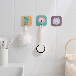 SET 10 Móc Dán Tường Chịu Lực 3d In Hình Siêu Dính 88072