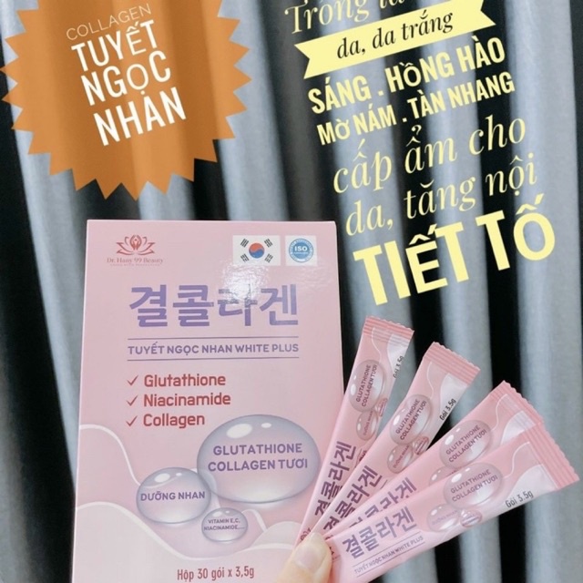 Collagen Tuyết Ngọc Nhang White Plus: Giải Pháp Làm Trắng Da Hiệu Quả