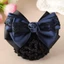 DELMER Snood Rose Tiếp Viên Hàng Không Barrette Mũ Thời Trang Kẹp Tóc Chuyên Nghiệp