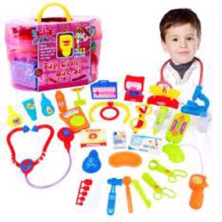 Đồ Chơi Bác Sĩ 17 Món Hộp Đựng Tiện Lợi