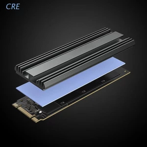 Bộ Tản Nhiệt Vỏ Nhôm M.2 NVMe SSD M2 2280 HDD Kèm Miếng Tản Nhiệt Cho PC Sata SSD Coo