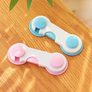 COMBO 5 Khóa Chốt Cài Tủ Lạnh Tủ Đồ Ngăn Kéo Chống Kẹp Tay An Toàn Cho Bé 88254