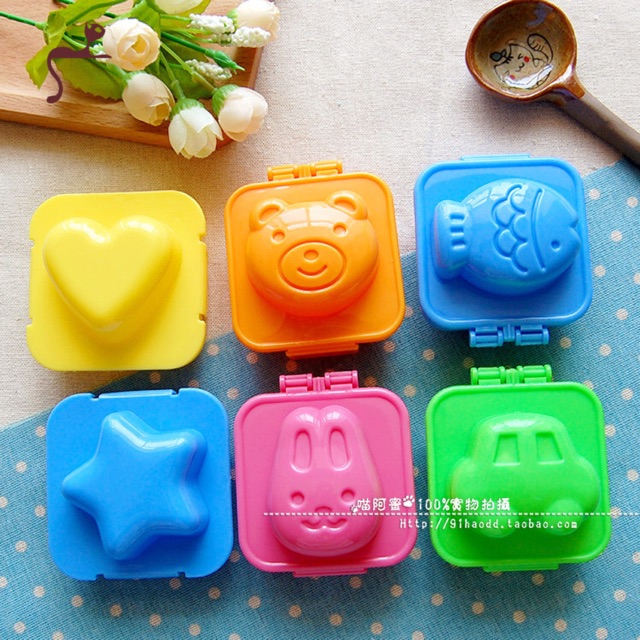 Khuôn cơm bento ép cơm làm đậu hũ cho bé ăn dặm