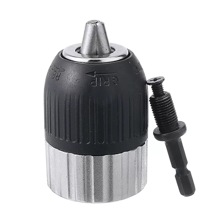 ❤️FREESHIP❤️ đầu kẹp mũi khoan 2-13mm - đầu chuyển đổi máy khoan chuôi lục giác