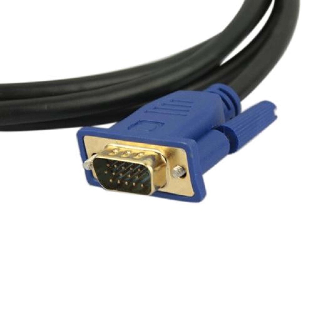 GA HDMI Vàng Nam Để VGA HD-15 Nam Cáp, HDMI-VGA 1080P Bộ Chuyển Đổi Hdmi Đực Sang Vga15Pin Chuẩn Mạ Vàng M/M Có Dây 1.8M