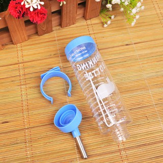 80 / 125 / 250 / 500ml Hamster Treo Đồ Uống Bình Nước Thú Cưng Sóc Thỏ Uống Nước Cốc 4 Màu