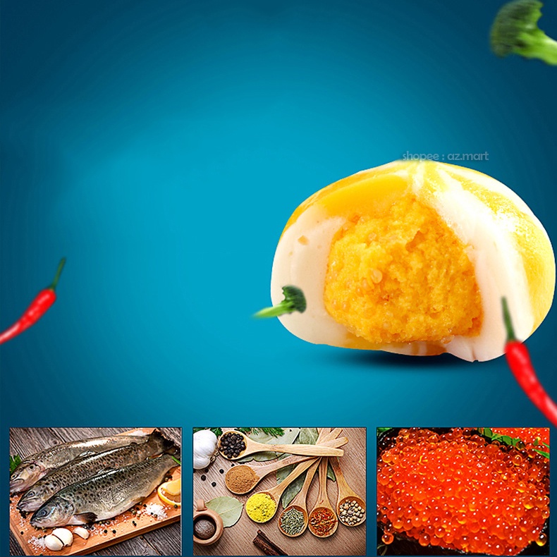 CB Viên Bánh Bao Hải Sản Nhím Biển Nhân Trứng Cá Sea Urchin Flavoured Ball Thả Lẩu Malaysia 500g