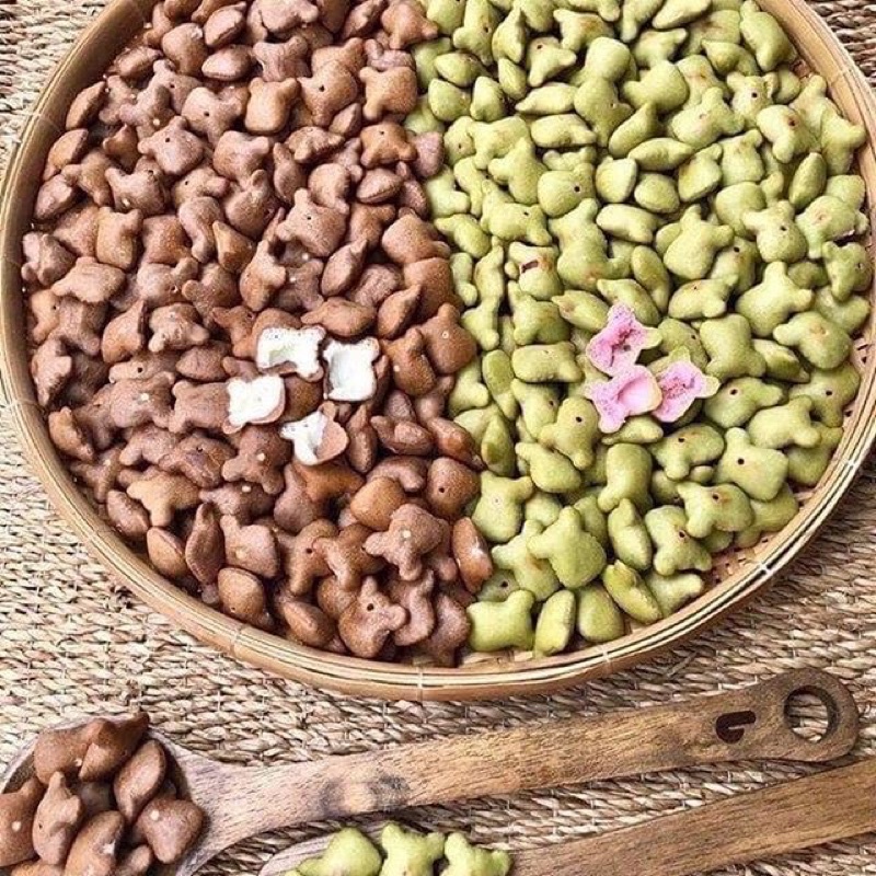 Bánh gấu mix 3 vị Thiên Hồng 480g