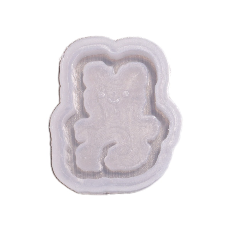 Khuôn silicon đổ nhựa epoxy resin làm móc khóa/đồ trang sức tiện dụng DIY