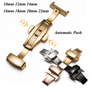 Khóa Dây Đồng Hồ Bằng Thép Không Gỉ Dày Dặn Họa Tiết Vảy Cá 10mm 12mm 14mm 16mm 18mm 20mm 22mm