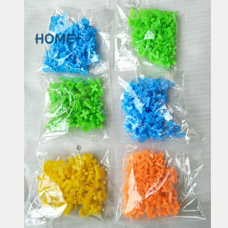 Bộ 80 bảng chữ cái nhựa và đồ chơi số cho bé