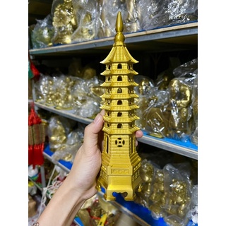 Tháp Văn Xương 7 tầng bằng đồng Vật Phẩm Phong Thuỷ