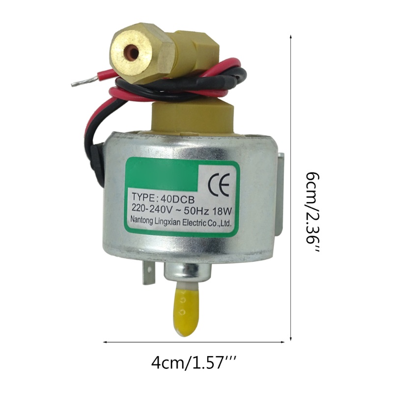 Char Khói Máy 18w 220v 40DCB Bơm Dầu Fogger Máy Hút Nước Động Cơ Phần