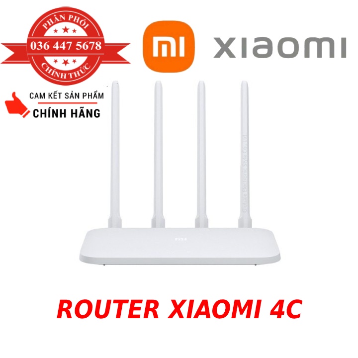 Xiaomi N 300Mbps Bộ Phát Wifi R4CM - Mi Router 4C - Quốc Tế Tiếng Anh 4 ...